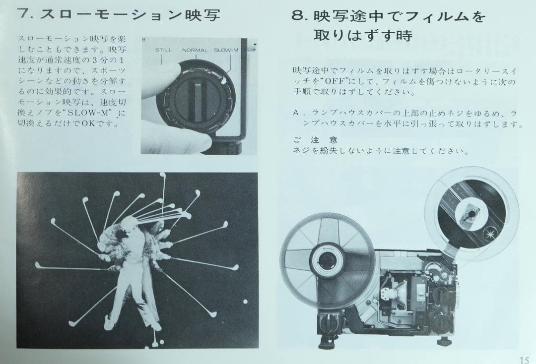 昭和レトロ　希少　完動品　Sankyo Dualux 2000H 映写機