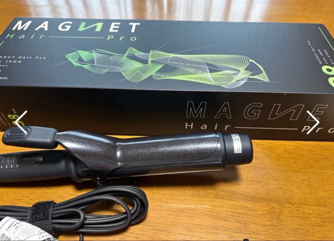 1度使用のみ/保証書付き/マグネットプロ/38mm / クレイツ/カールアイロン 楽天市場】【クレイツ公式】カールアイロン マグネットヘアプロ