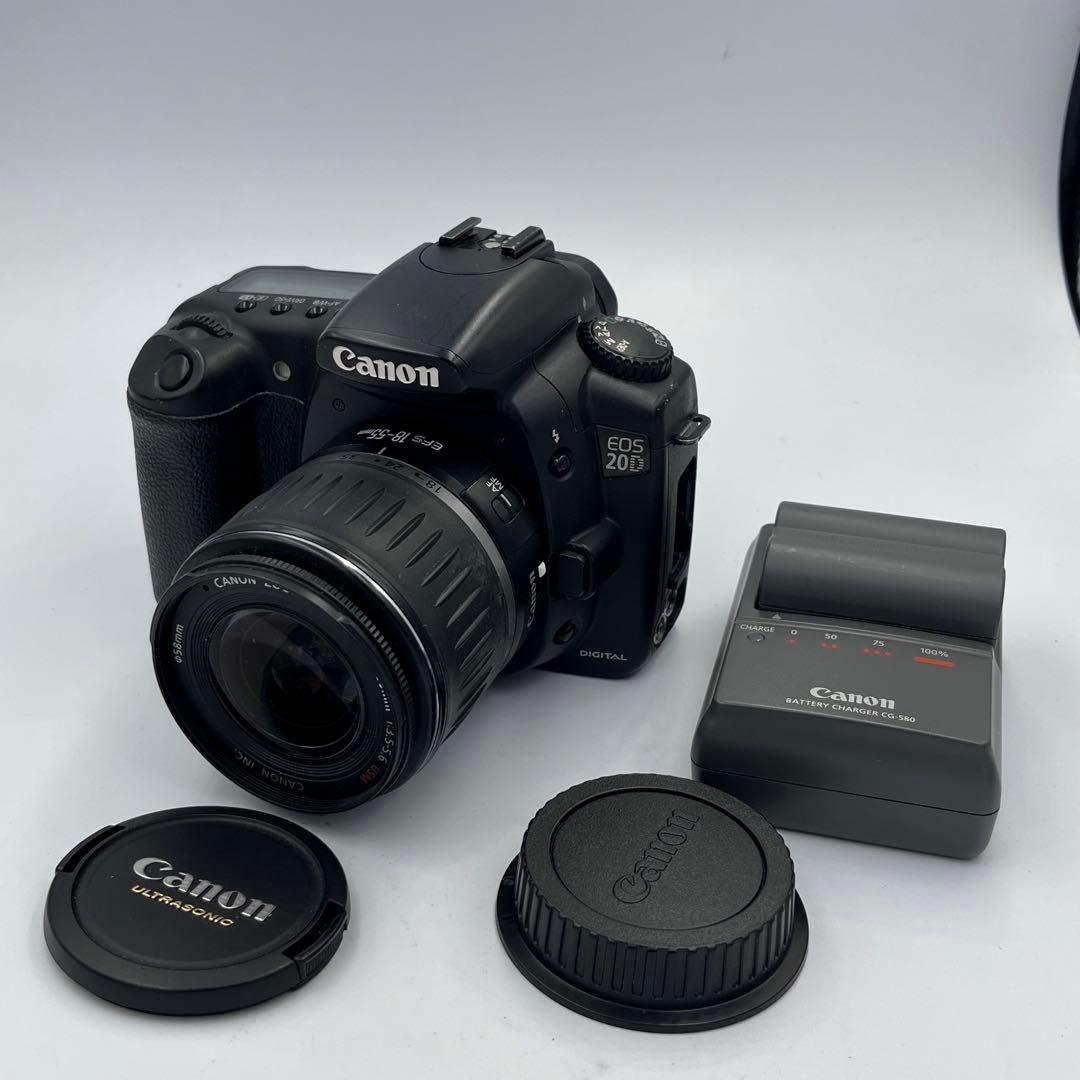動作品 Canon EOS 20D レンズセット デジタルカメラ