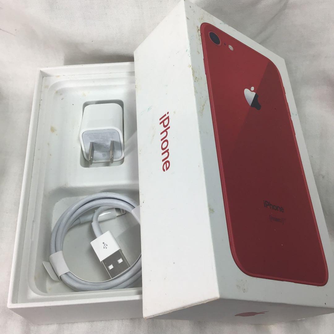 iPhone 8 (PRODUCT)RED 充電器セット - メルカリ