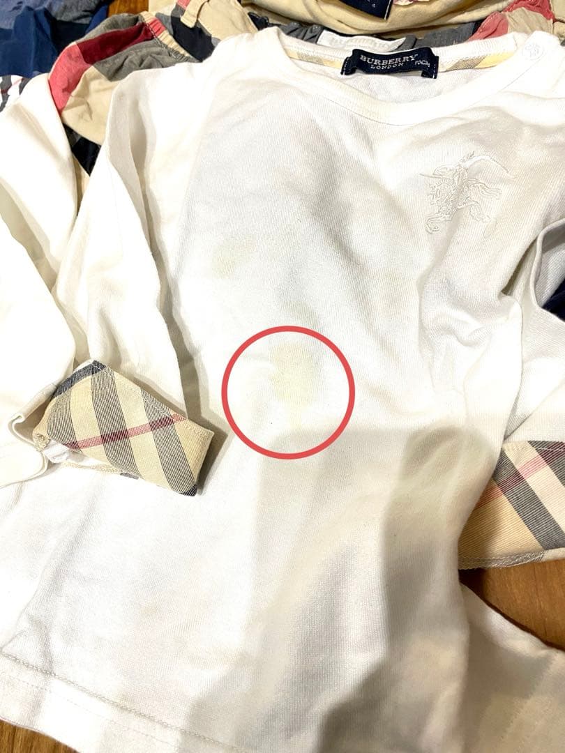 All バーバリーセット売り 10点 トップスボトムス90〜