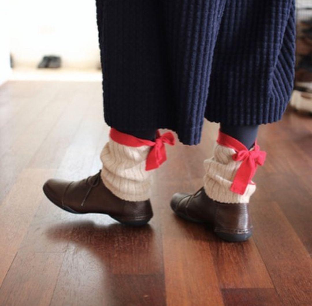 新品 mina perhonen souffle レッグウォーマー - メルカリ