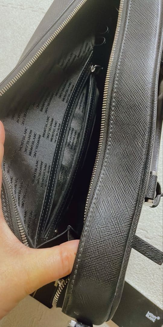 専用 極美品Montblanc サルトリアル ドックケース ブラック 保証書あり