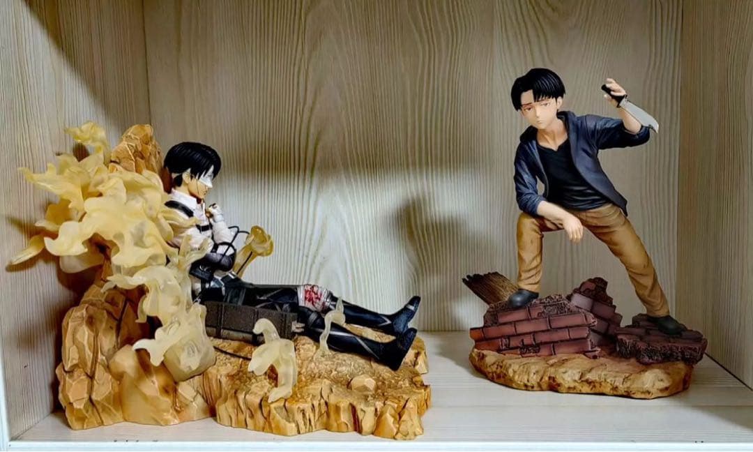 進撃の巨人 リヴァイ・アッカーマン ガレージキット ガレキ スタチュー