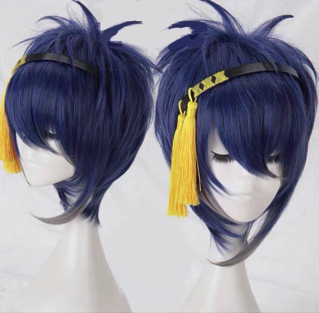 刀剣乱舞 刀剣男士 三日月宗近 みかづきむねちか ウィッグ コスプレ