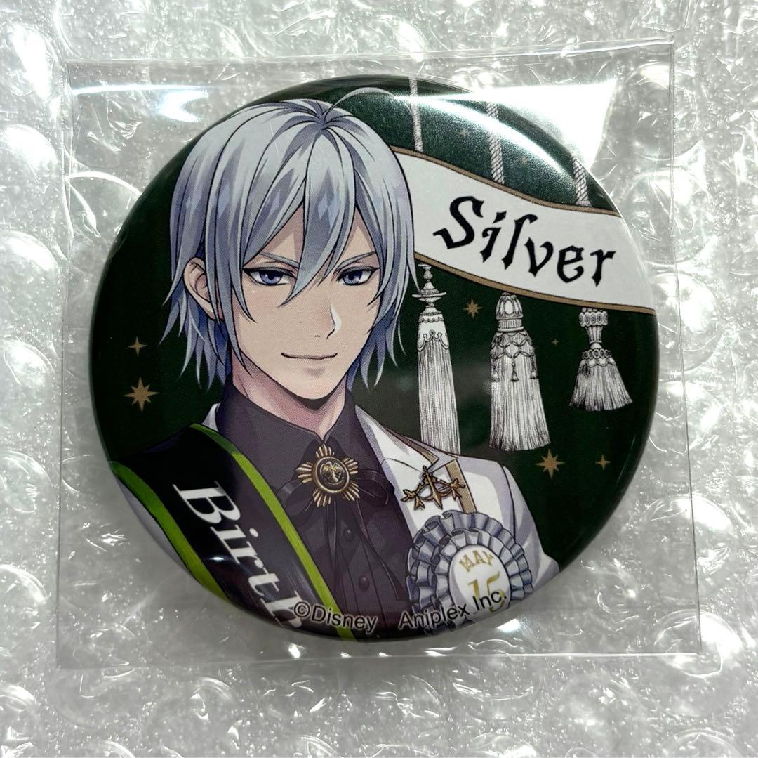 ツイステ シルバー 缶バッジ おめかし - メルカリ