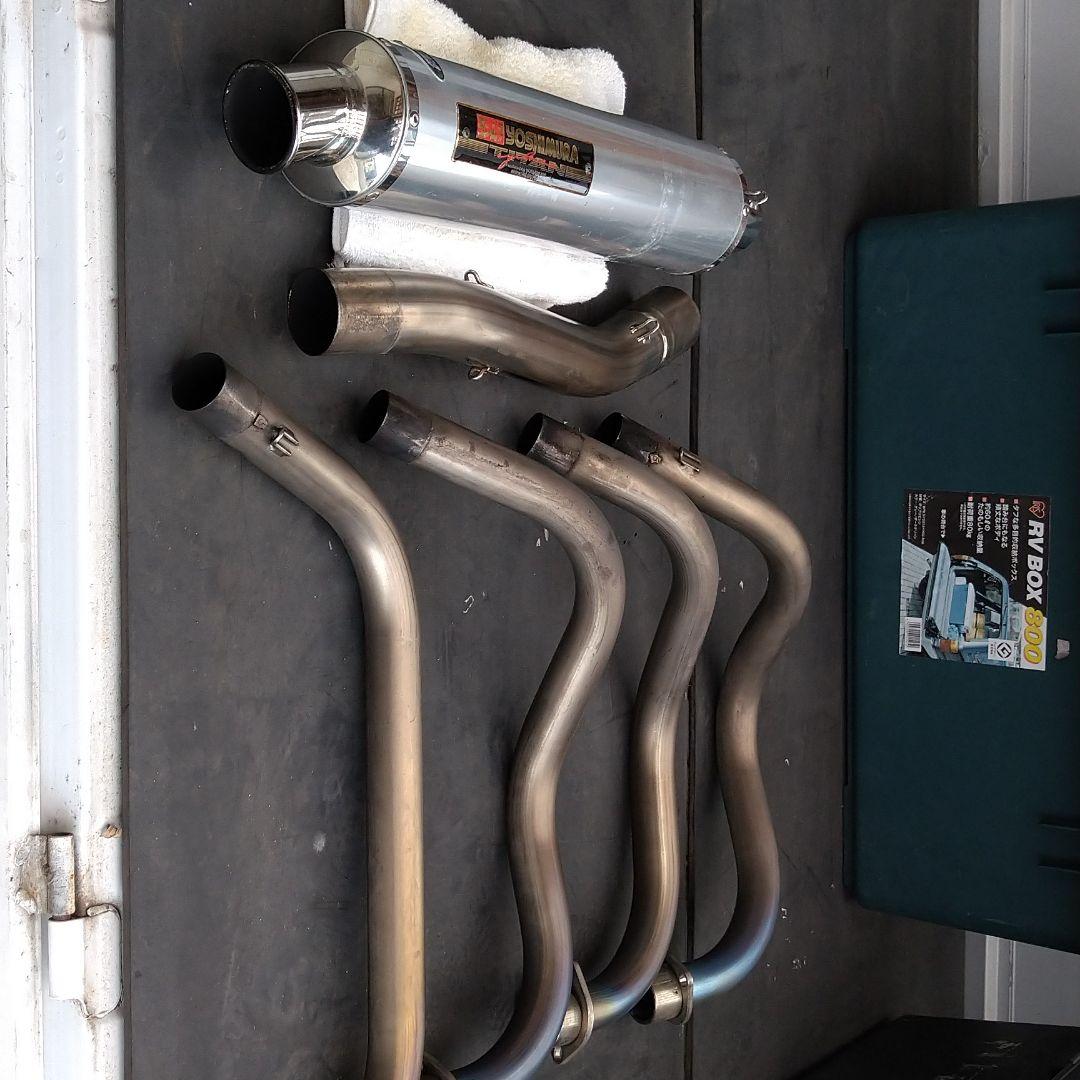 CB750F ヨシムラチタンサイクロンマフラー - メルカリ