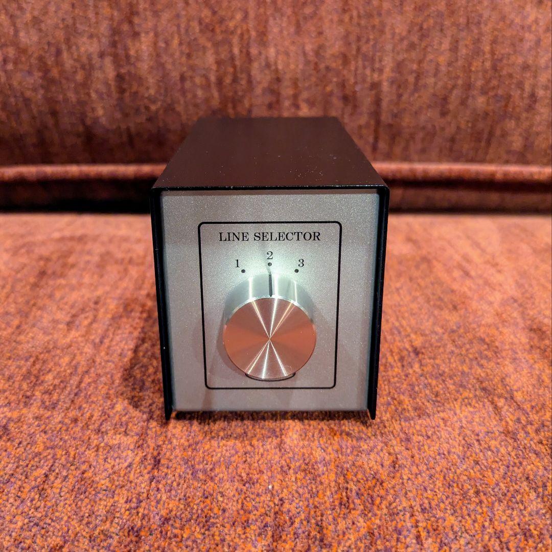 新品同様 ラインセレクター LINEセレクター 3入力 Amazon.co.jp: オーディオデザイン バランスラインセレクター HAS-3LB
