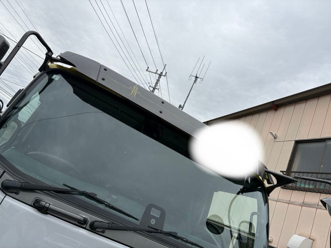 いすゞ フォワード ワイド フロントバイザー - メルカリ