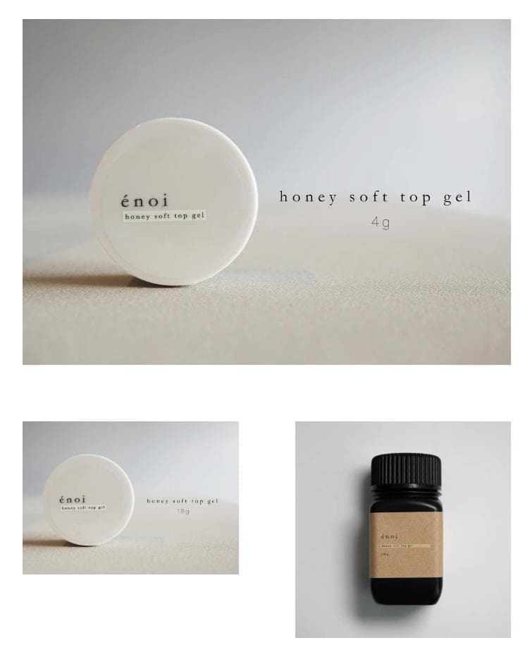 enoi ハニーソフトトップジェル100gエノイ ハニーソフトトップジェル