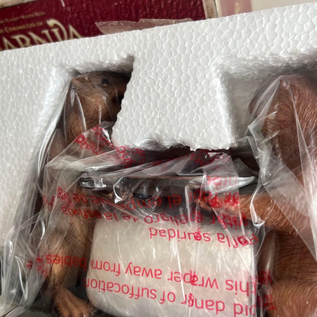 希少】【極美品】ナルニア国物語 ワードローブ ビーバー 街灯ジオラマ