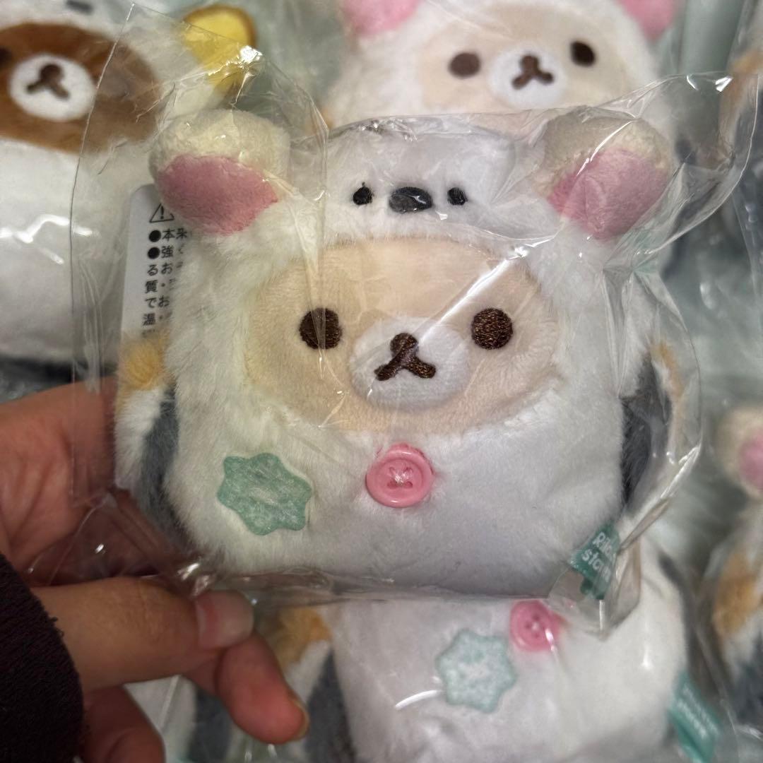 コリラックマ シマエナガ 札幌 仙台限定 ぶらさげぬいぐるみ - メルカリ