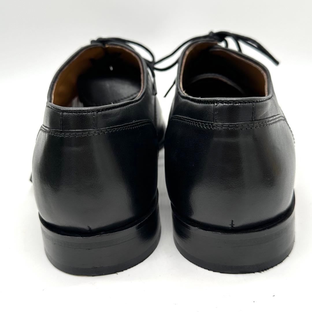 〈新品〉alfredoBANNISTER【27.5cm】ストレートチップ 黒