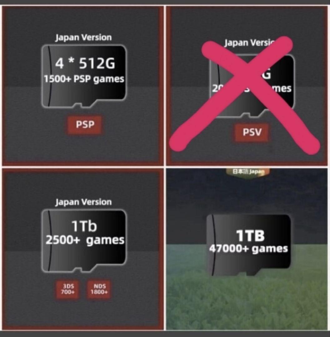 AnbernicRG556日本語ハンドヘルドゲームandroid中華HDD8TB - メルカリ