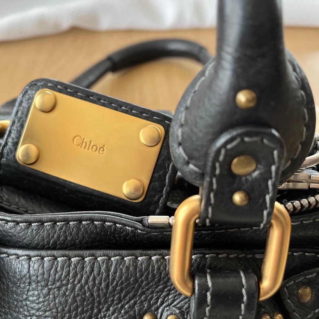 Chloé パディントン ミニ 南京錠付、オリジナル袋、タグ付き