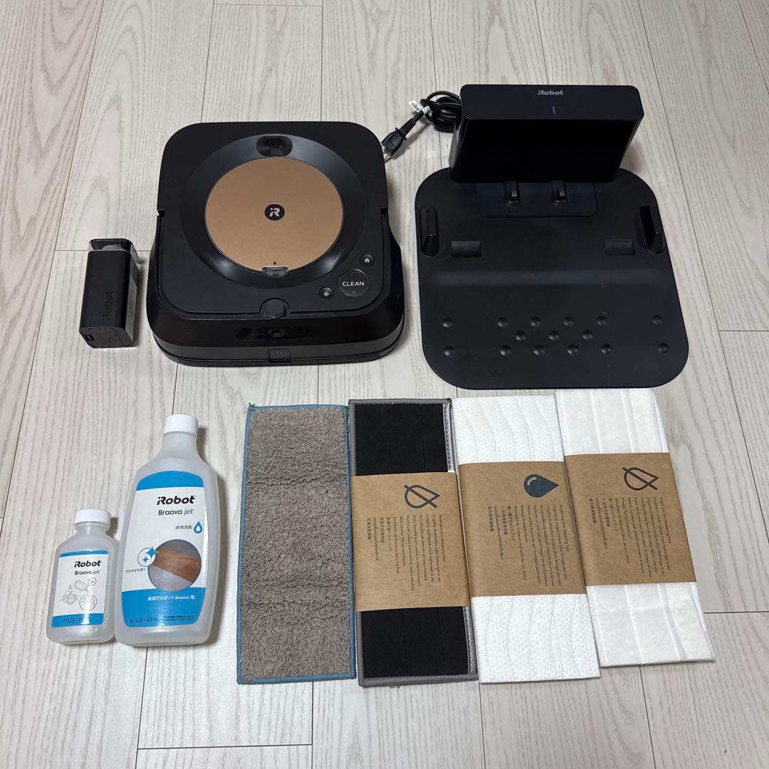 iRobot Braava jet ロボット掃除機本体 床ふきロボットが大進化！ ルンバと連携して掃除する「ブラーバ