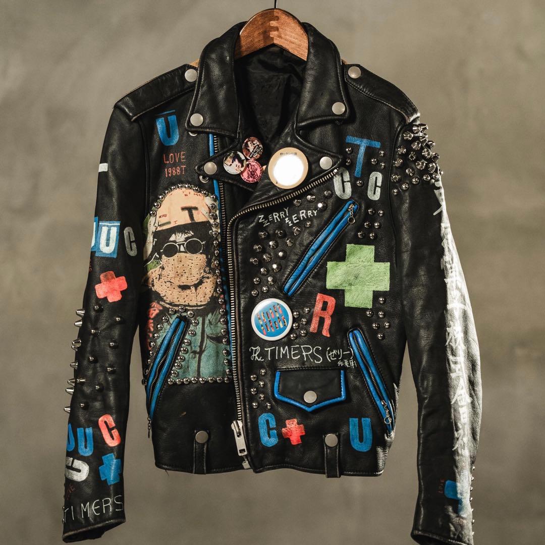 the timers 忌野清志郎 タイマーズ 鋲ジャン ビンテージ 激レア - メルカリ