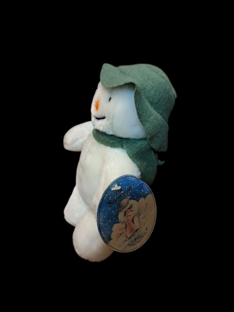 希少 ヴィンテージ スノーマン 雪だるま レトロ エデン社 ぬいぐるみ