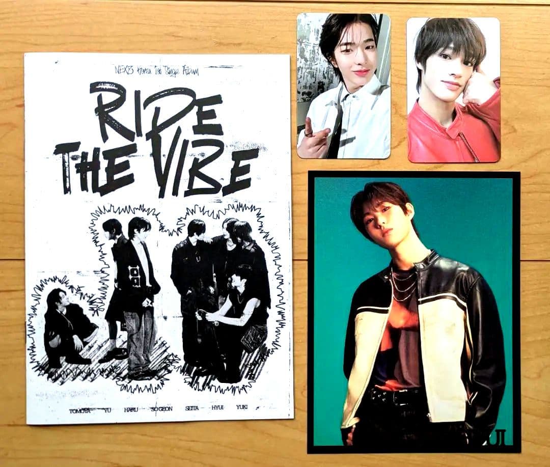 ☆メンバーサインCD◇NEXZ ネクスジ◇Ride the Vibe - メルカリ