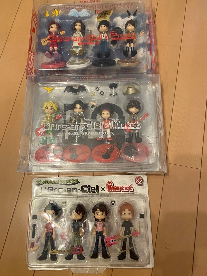 L'Arc-en-Ciel ピンキーストリート 01 02 03 フィギュア L'Arc～en～Ciel x Pinky:st. No.01:STANDARD EDITION