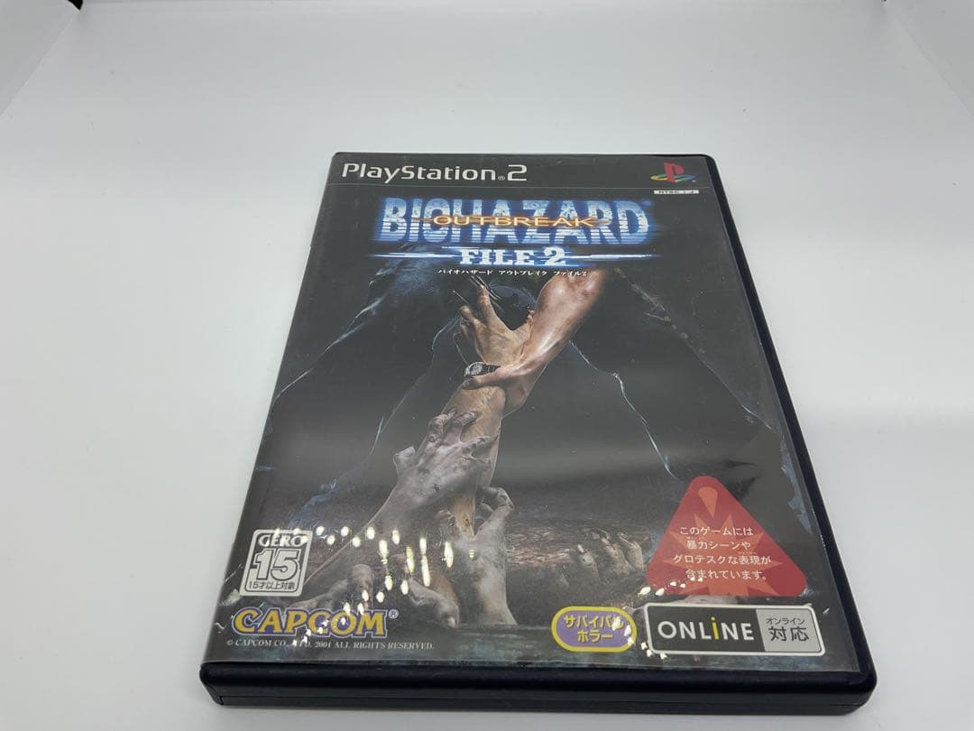 PS2】バイオハザード アウトブレイク FILE2 - メルカリ