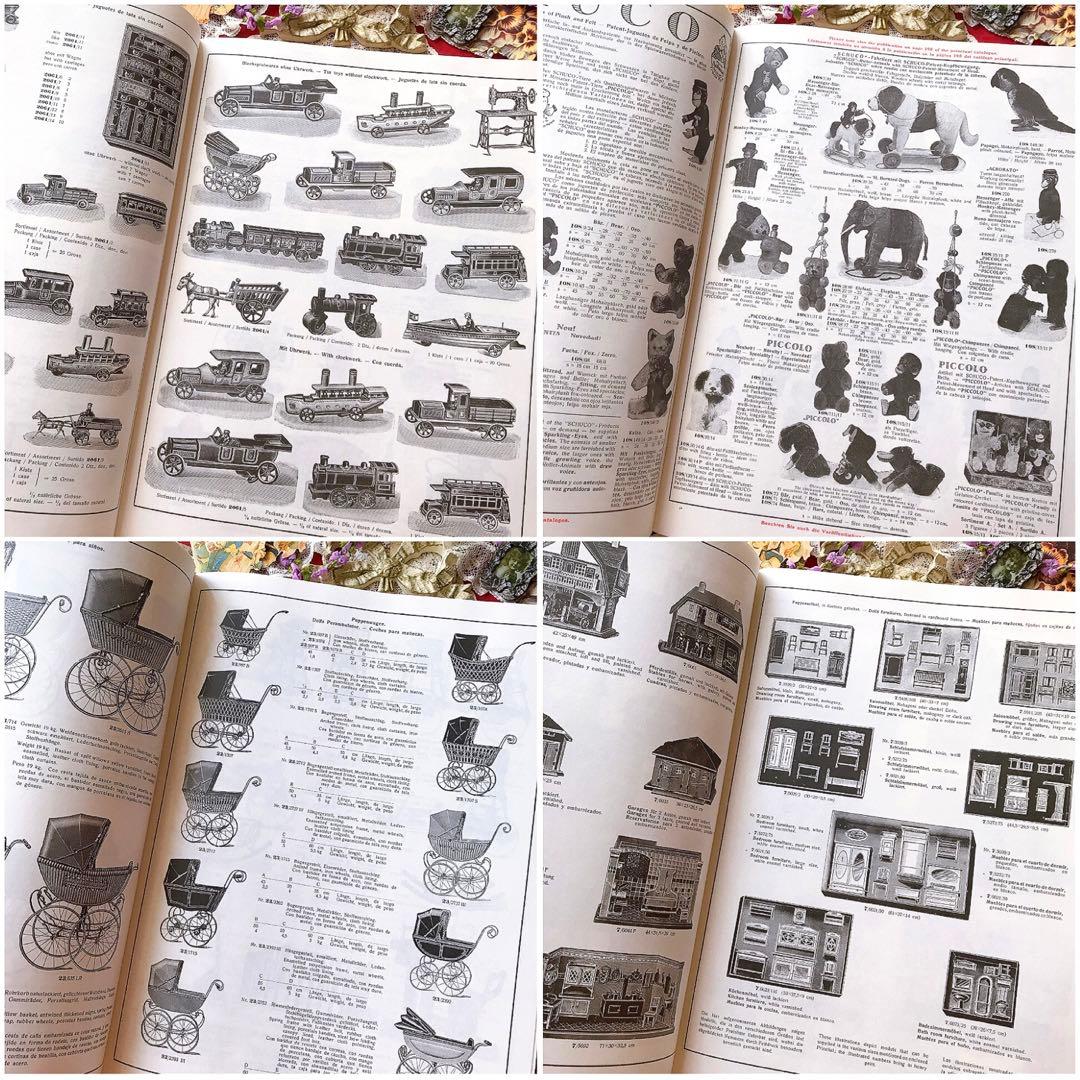 アンティークおもちゃ復刻カタログ ビスクドール ミニョネット