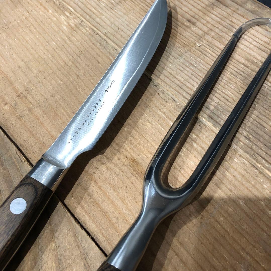 《 大人の鉄板 》 ステーキナイフ＆ミートフォーク