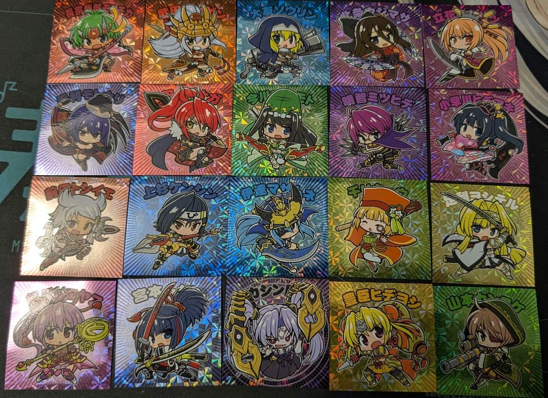 戦国乙女 かぎっ娘ステッカー 20種類 コンプリートセット 戦国乙女シール かぎっ娘ステッカー 20種コンプセット - メルカリ