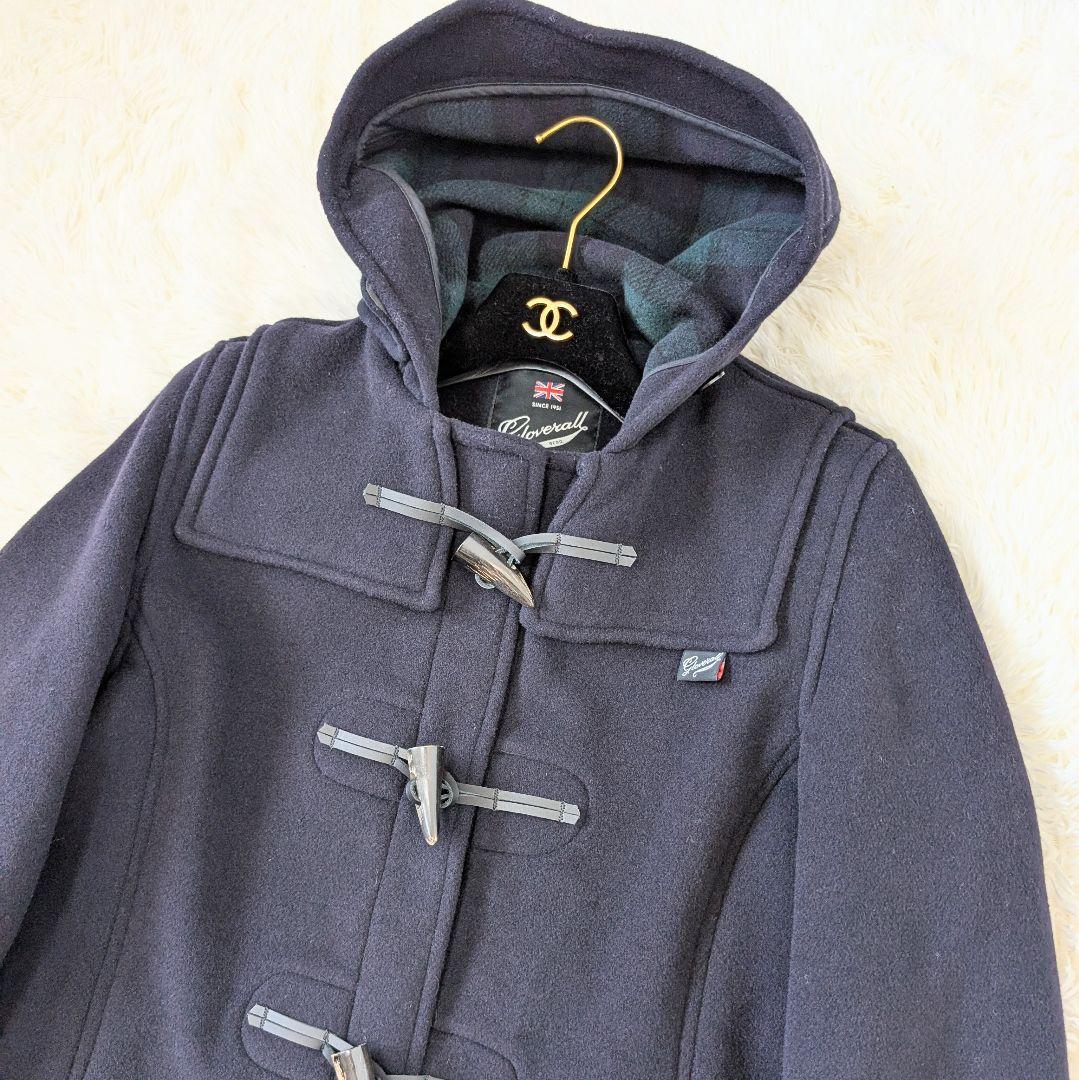 Gloverall グローバーオール モリスダッフルコート ネイビー - メルカリ