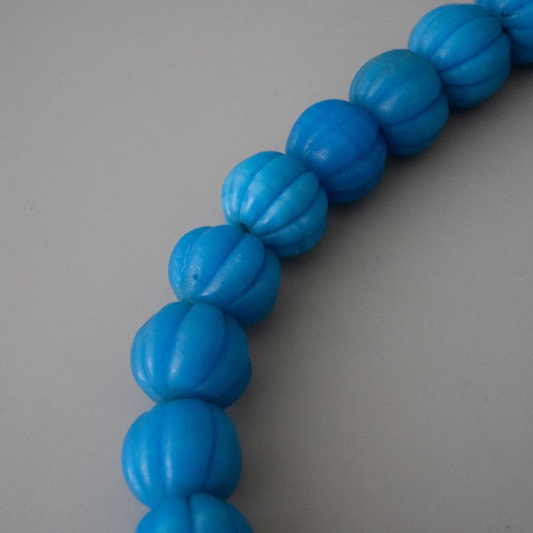 アイヌ 首飾り タマサイ アイヌ玉 ガラス玉 トンボ玉 みかん玉 民族