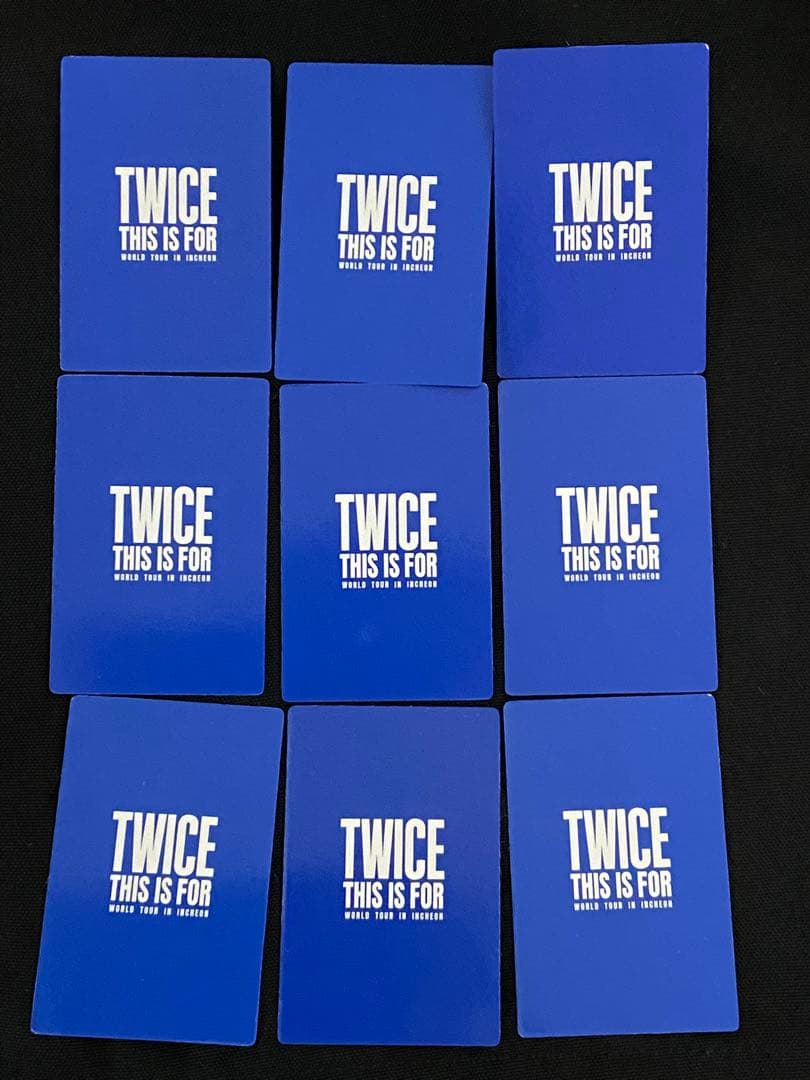 TWICE〈THIS IS FOR〉 ソウルコン 1日目 入場特典トレカ セット - メルカリ