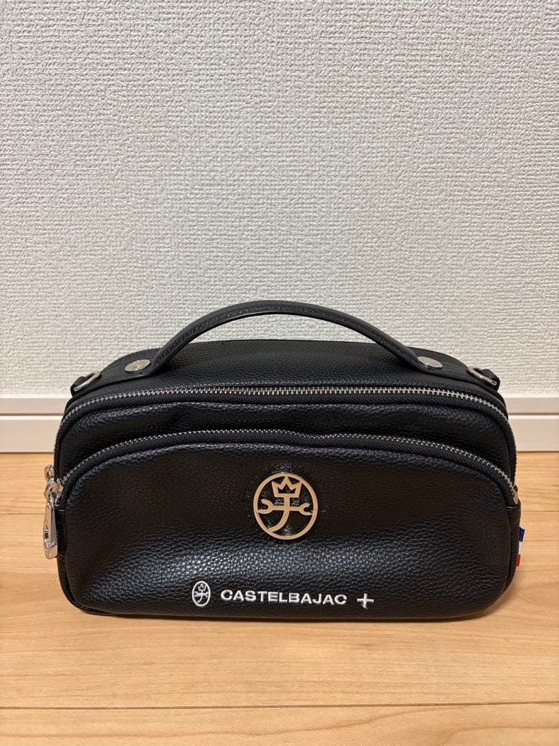カステルバジャック ハロゲン ミニショルダーバッグ ブラック - メルカリ