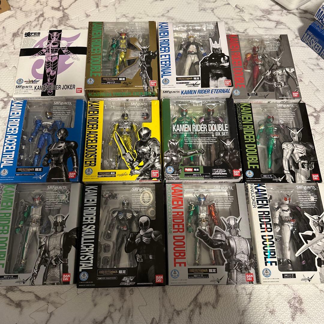 仮面ライダー　ダブル　フィギュア　魂ウェブ商店　限定 イベント開催記念物販・抽選販売】S.H.Figuarts（真骨彫製法） 仮面
