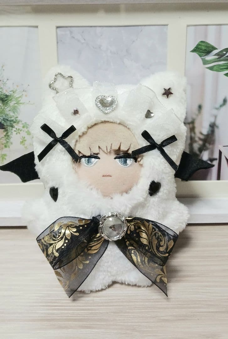 ハンドメイド〗猫耳 ぬい服 着ぐるみ ちびぐるみ にじぱぺっと にじ