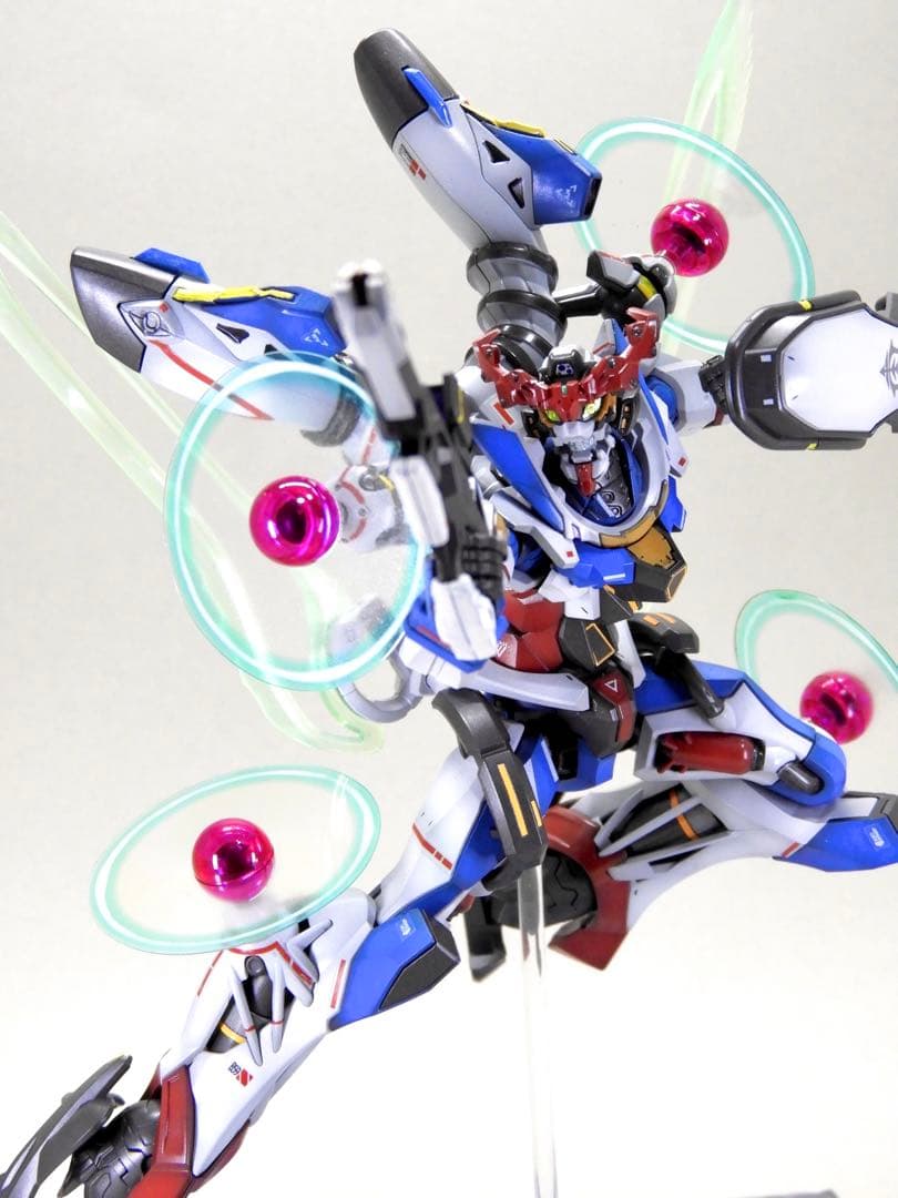 HG ジークアクス エンディミオン・ユニット覚醒時 全塗装 / ガンプラ