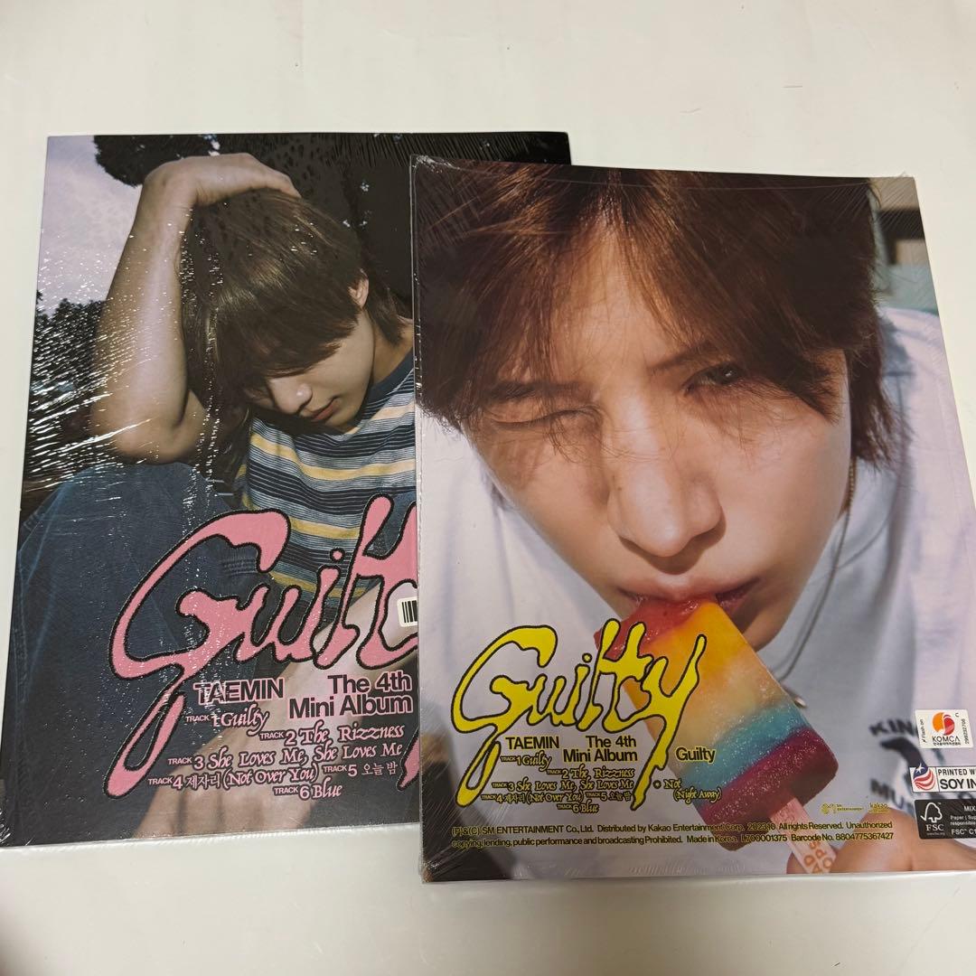 TAEMIN】新品未開封 Guilty 2枚セット - メルカリ
