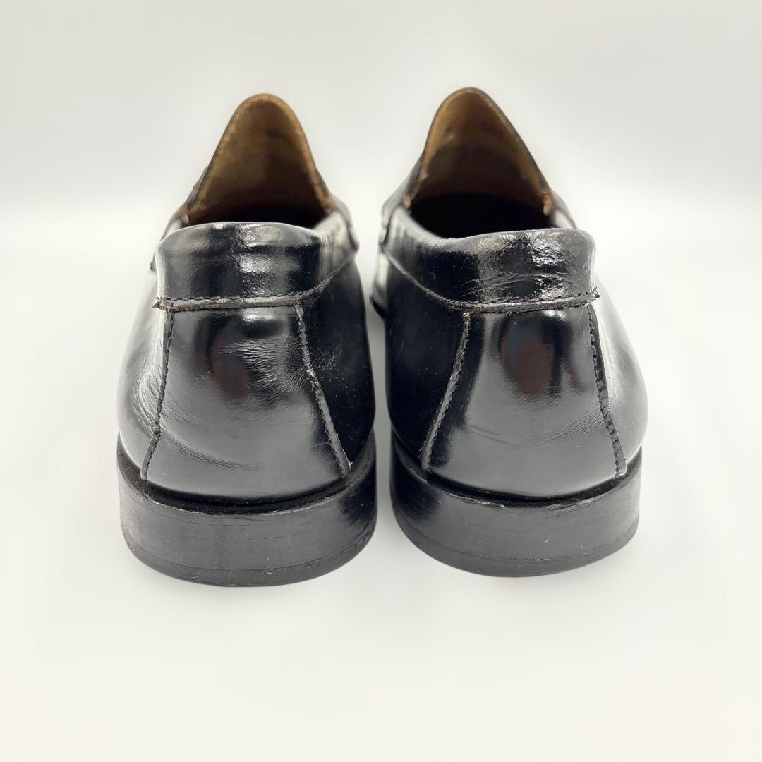 G.H.BASS WEEJUNS LOGAN ペニーローファー 黒 US9