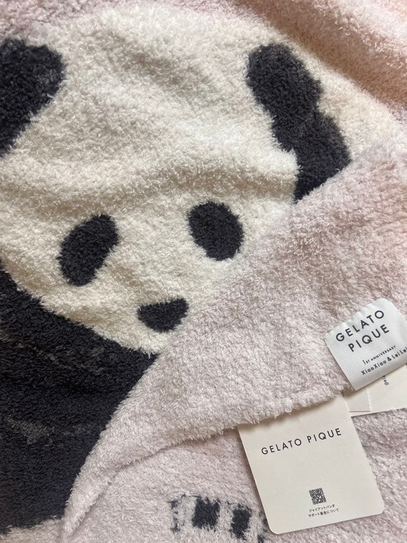 ☆新品タグ付☆GELATO PIQUE パンダ柄 ブランケット 店 完売品 レア