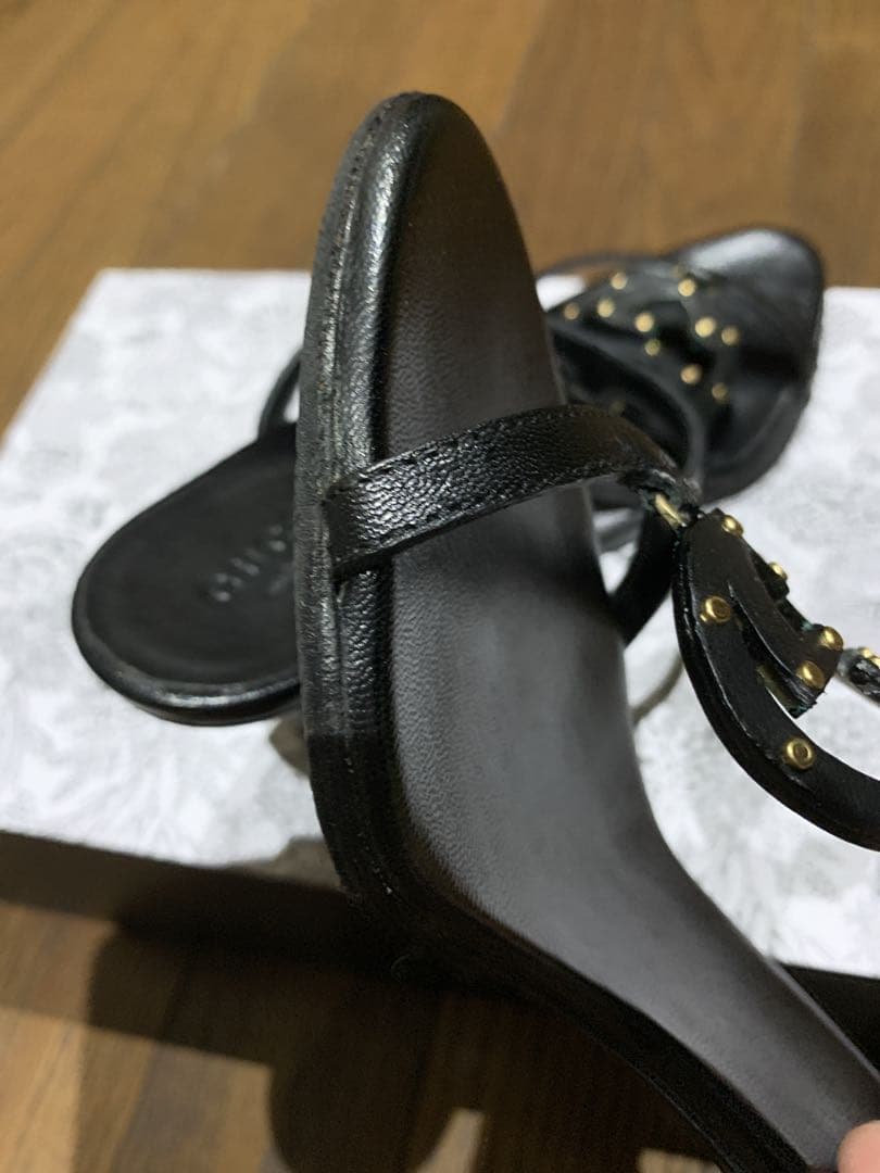 新品・未使用　GUCCI ミュール／サンダル 22.5cm
