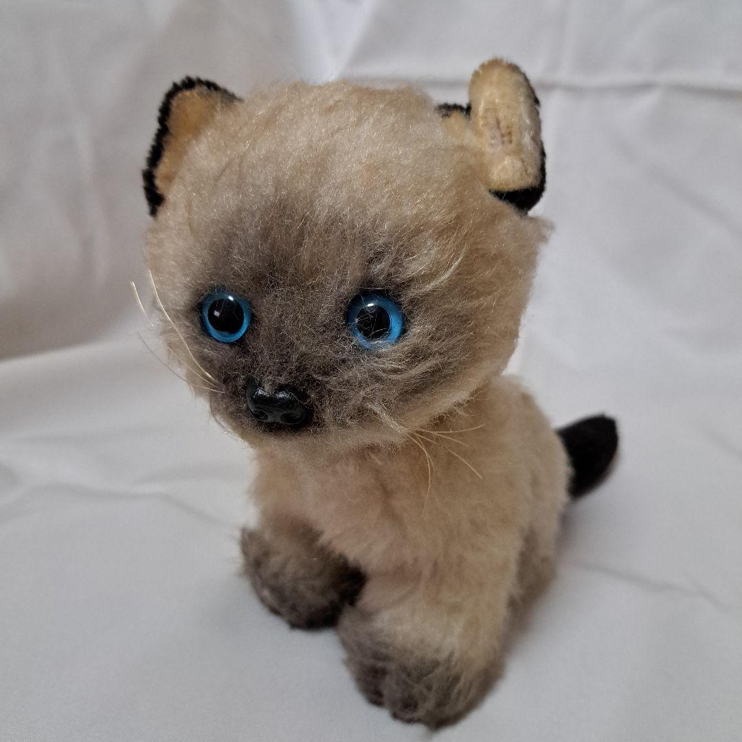 ☆昭和レトロ 三英 ねこのぬいぐるみ 猫 ネコ シャム猫☆ - メルカリ