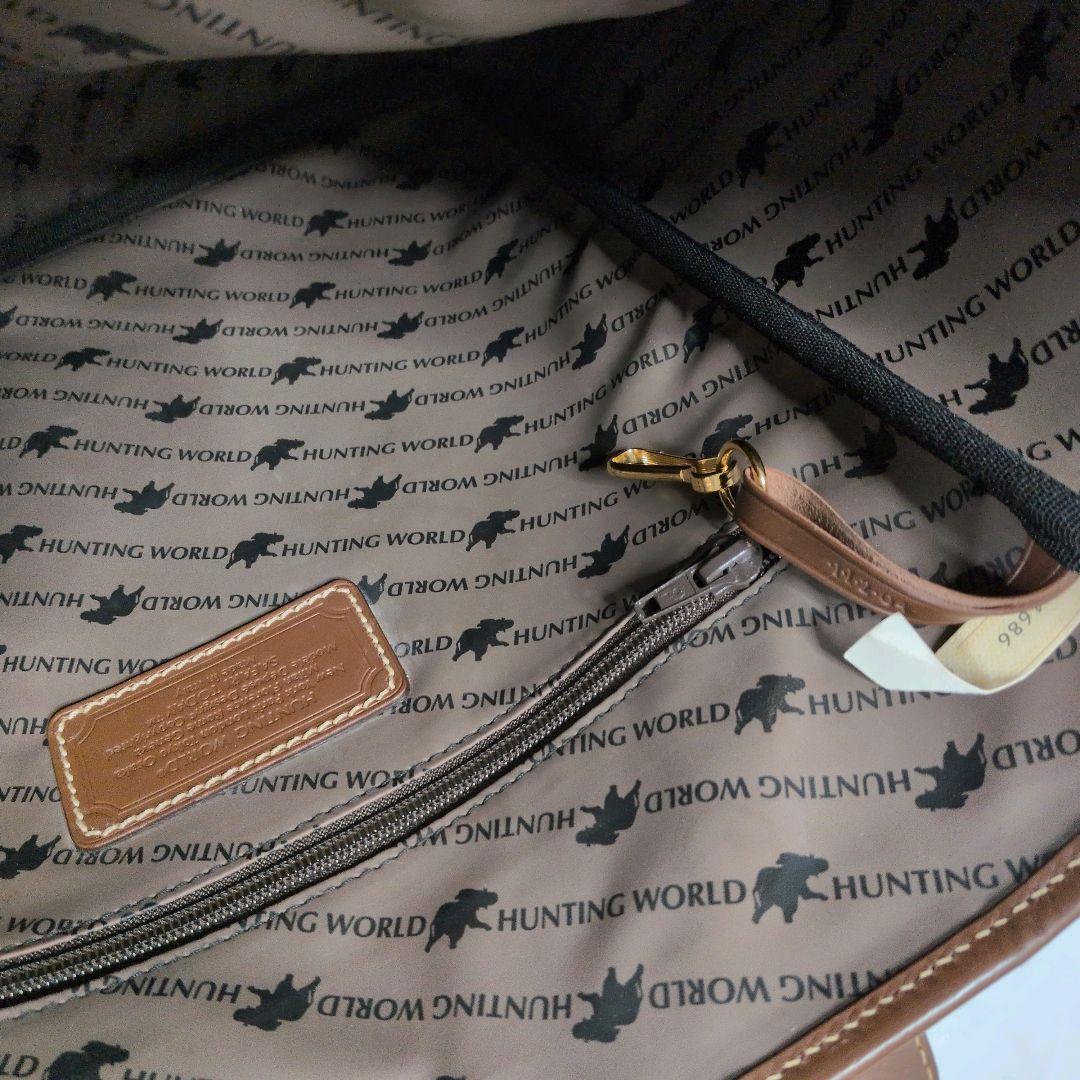 美品】ハンティングワールド サファリトゥデイ デカロゴ トート 黒 大