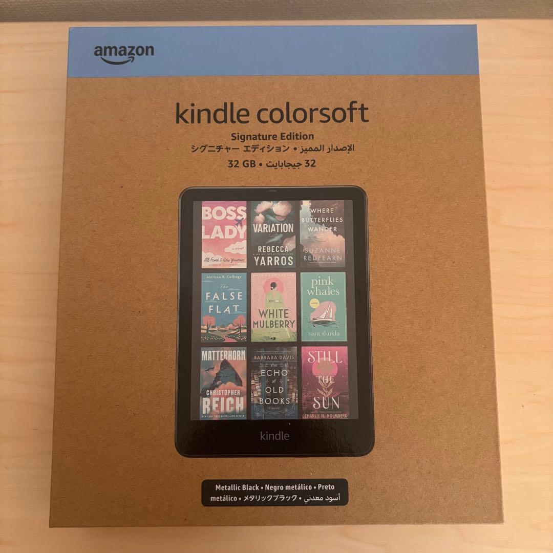 新品未開封 Kindle Colorsoft シグニチャーエディション 32GB 新品未開封 Kindle Colorsoft Signature Edition 32GB メタリック