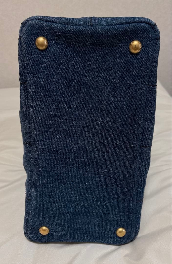 PRADA トートバッグ カナパS 2way ストラップ付 インディエゴ