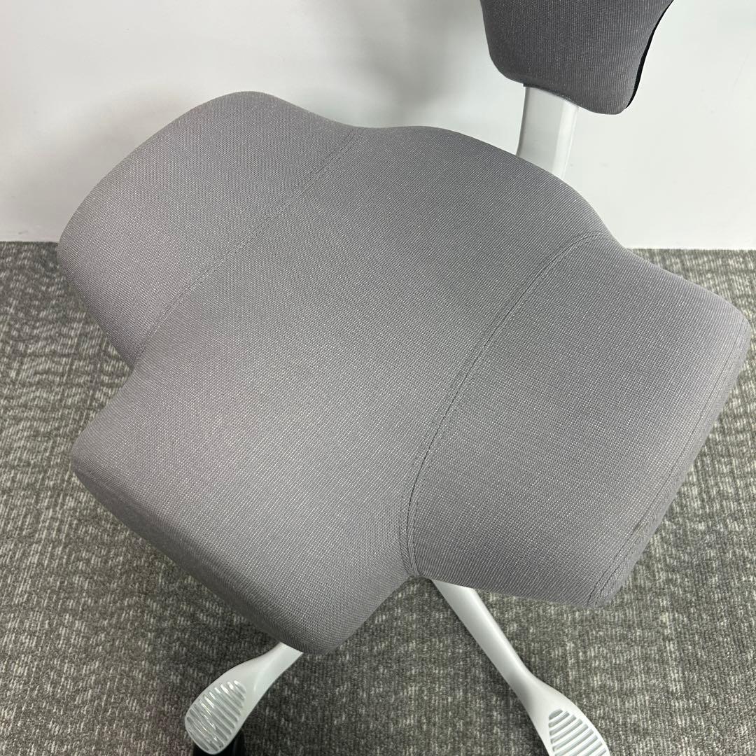 E】オフィスチェア HAG Capisco ホーグ カピスコ 布張 グレー