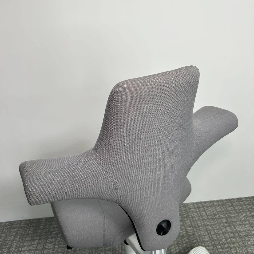 E】オフィスチェア HAG Capisco ホーグ カピスコ 布張 グレー