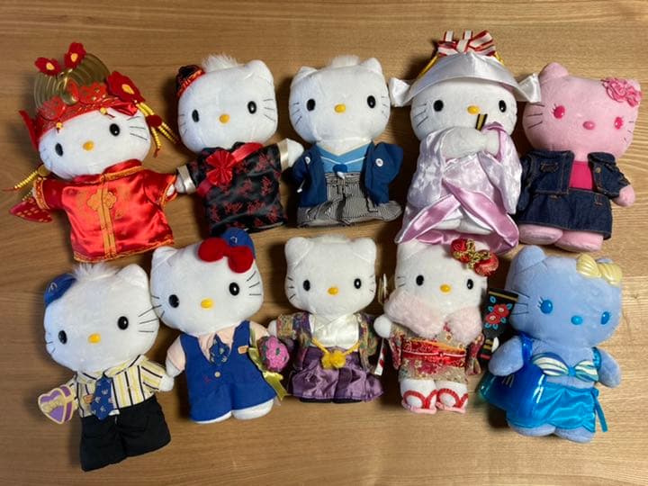 ☆値下げ ハローキティ×マクドナルド 2000年 ぬいぐるみセット 10体