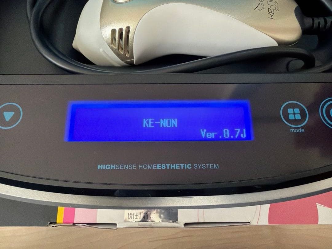 未使用☆最新ke-nonケノンver8.7スーパープレミアムカートリッジ2脱毛