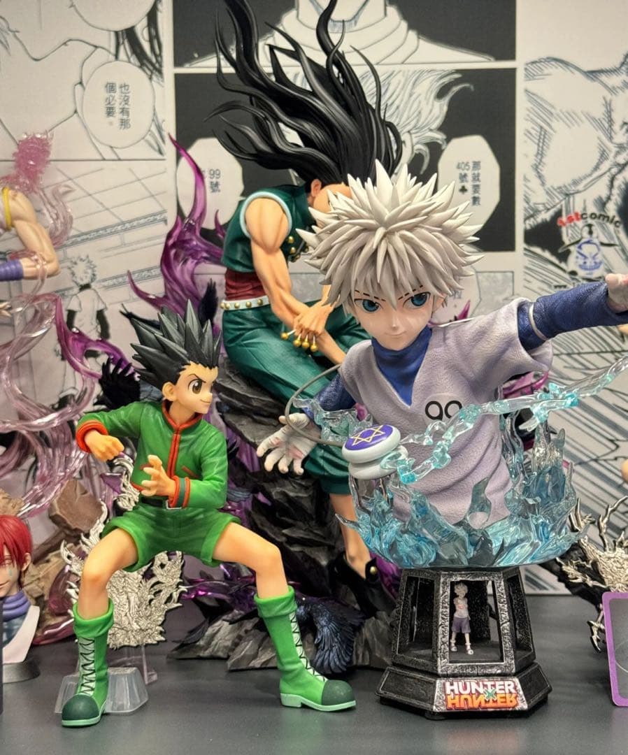 hunter×hunter ゼノ ゾルディック ガレージキット ガレキスタチュー