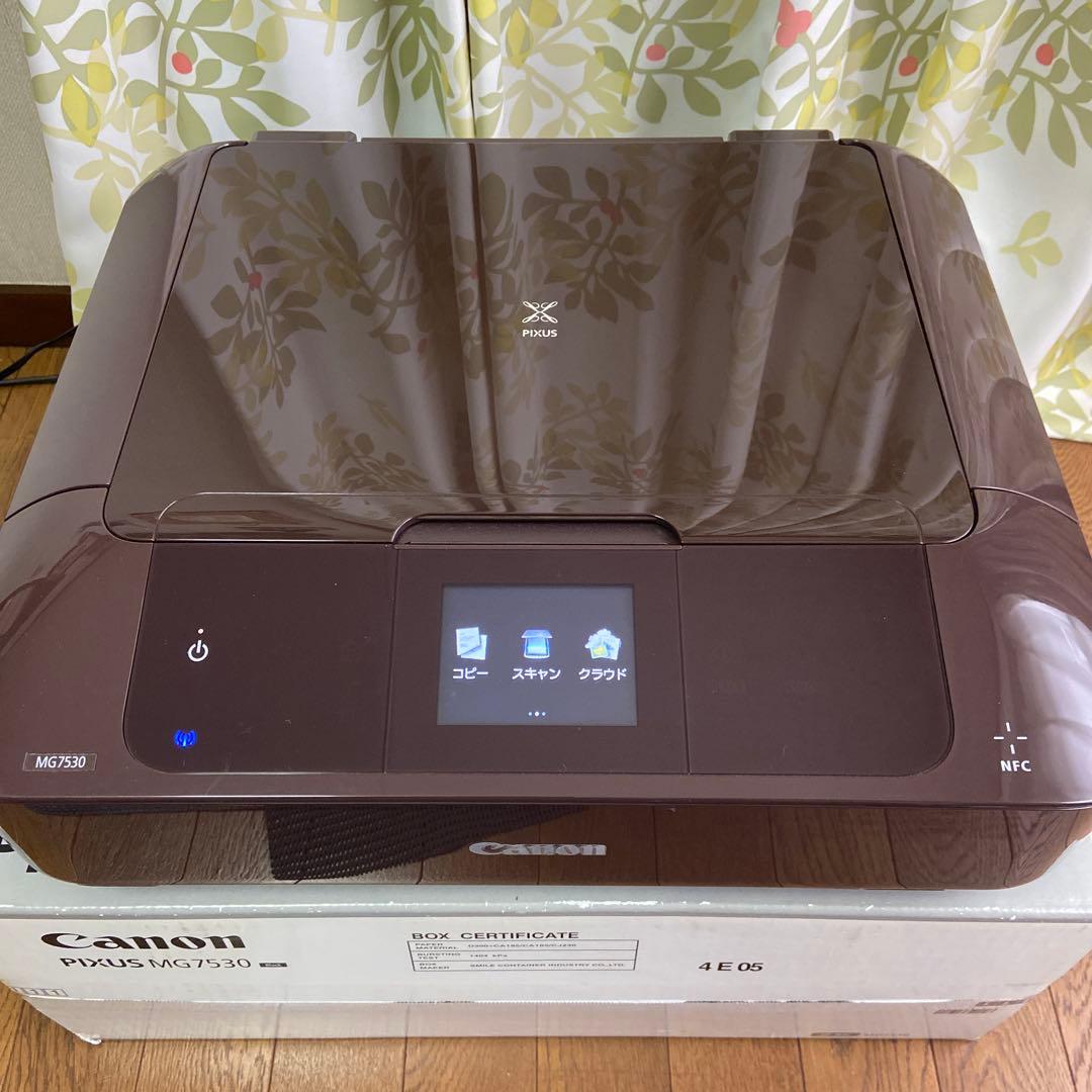 CANON MG7530プリンター 茶色 ￼動作美品 印刷枚数801-850の通販はau