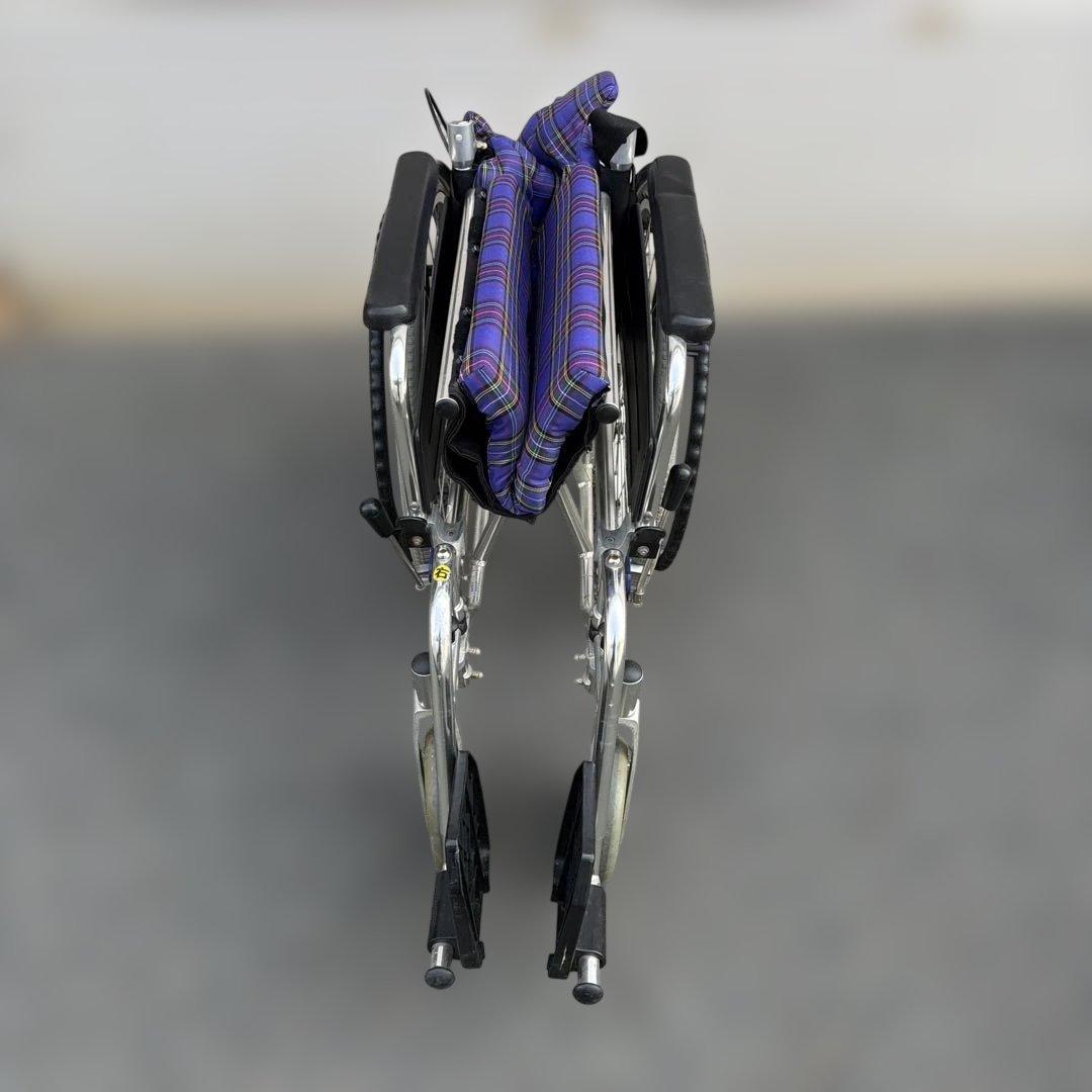 カワムラ 折りたたみ車椅子 介助用 クッション付 【A-264】 - メルカリ